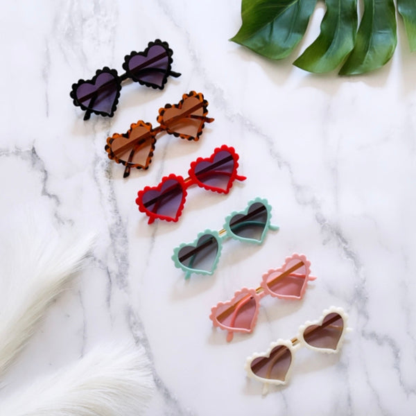 Vintage Heart Sunglasses