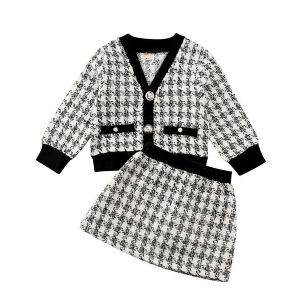 Carlotta Houndstooth Mini Set