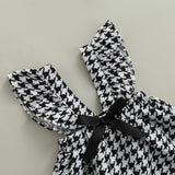 Maya Houndstooth Dress