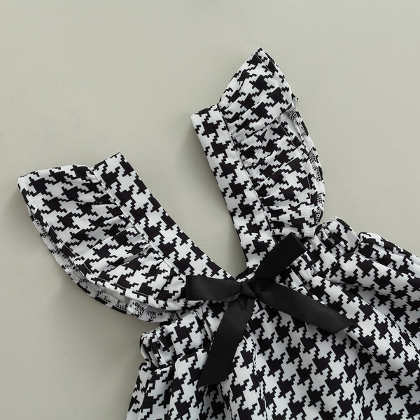 Maya Houndstooth Dress