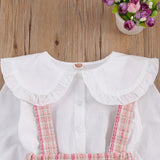 Cher Tweed Pinafore Set