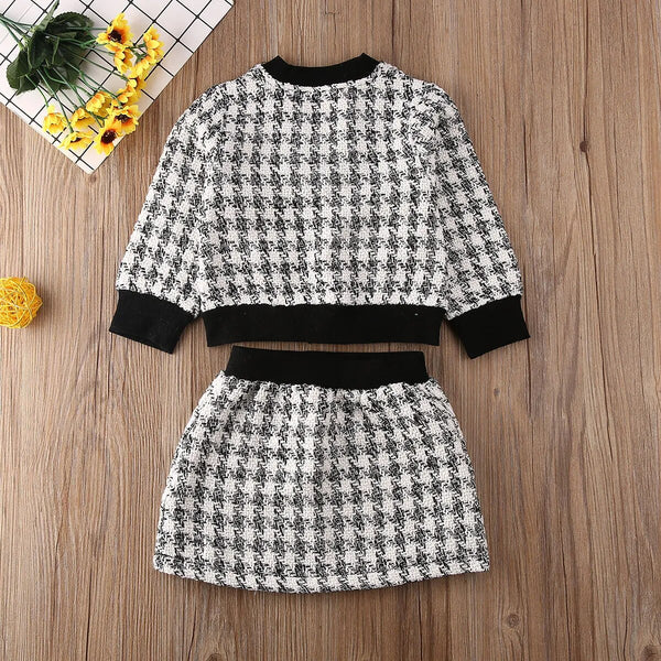Carlotta Houndstooth Mini Set