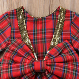 Noel Tartan Dress