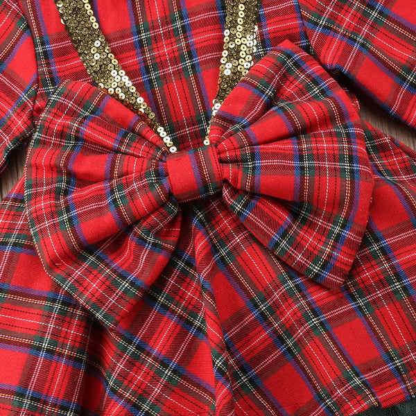 Noel Tartan Dress