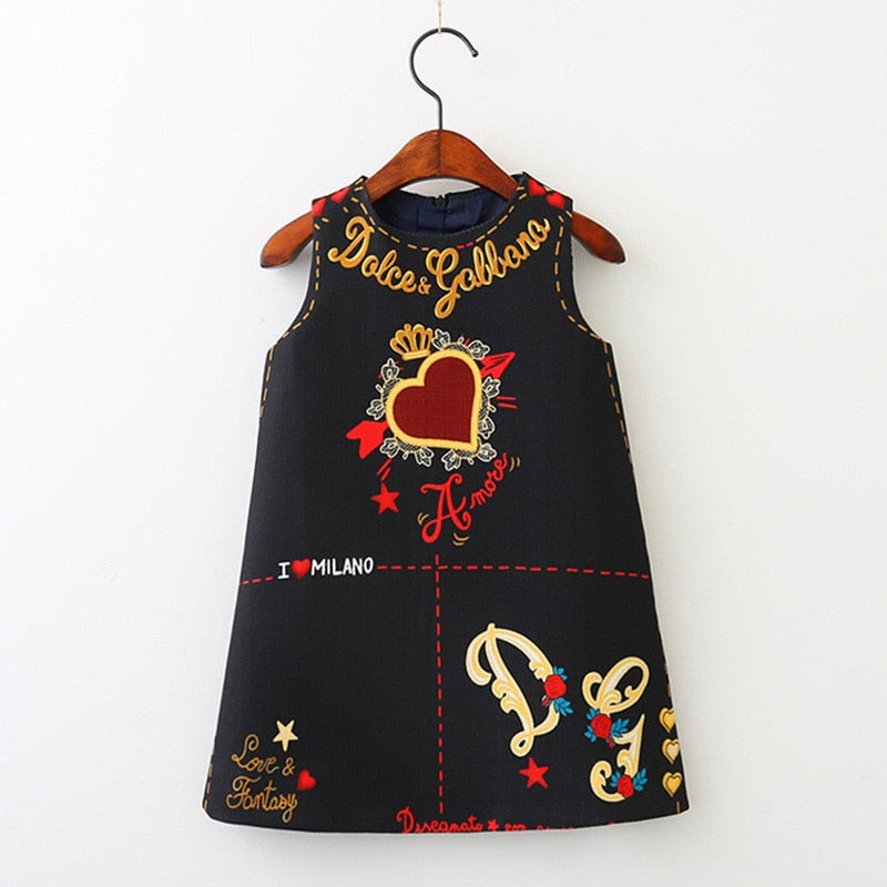 Denim Glamour Dress
