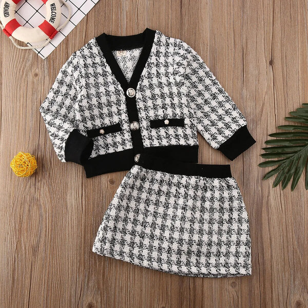 Carlotta Houndstooth Mini Set