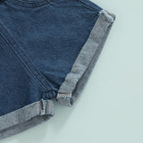 Tara Denim Playsuit