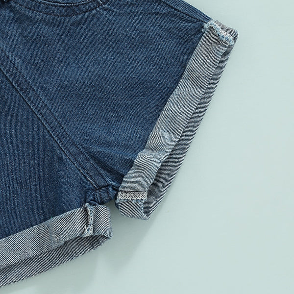Tara Denim Playsuit