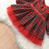 Carol Tartan Christmas Dress