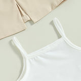 Lindsay Sleeveless Suit Skirt Set