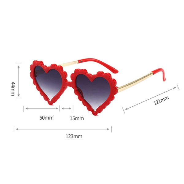 Vintage Heart Sunglasses