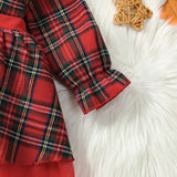 Carol Tartan Christmas Dress