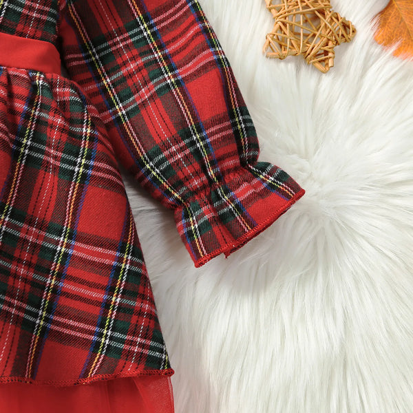 Carol Tartan Christmas Dress