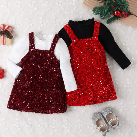 Ivy Tartan Pinafore Romper Set