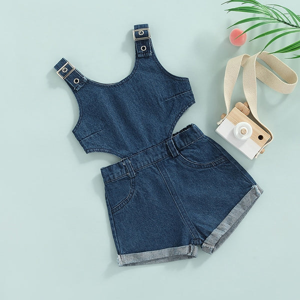 Tara Denim Playsuit