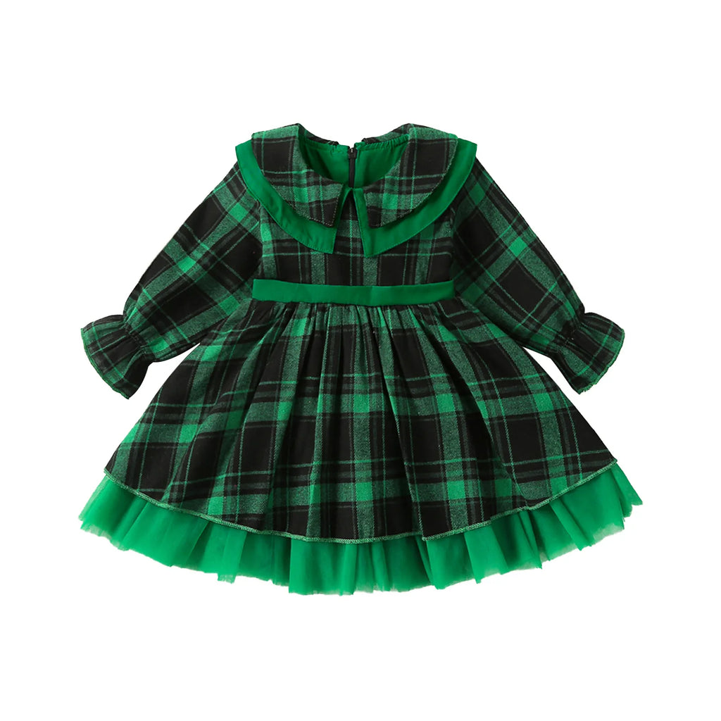 Carol Tartan Christmas Dress