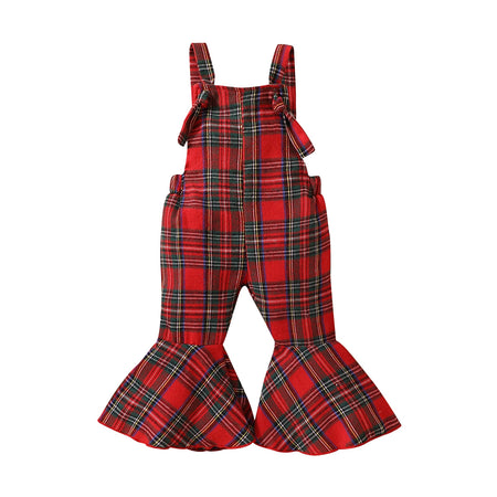 Holly Tartan Sleeved Romper Set