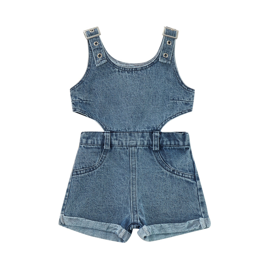 Tara Denim Playsuit