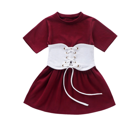 Dion Houndstooth Pinafore Set