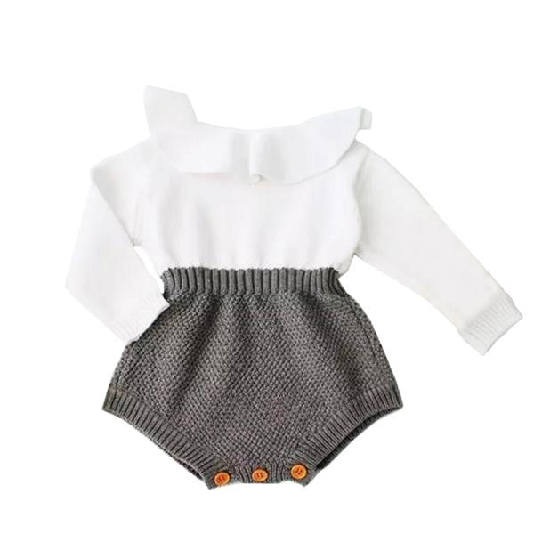 Long Sleeve Knitwear Romper