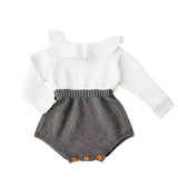 Long Sleeve Knitwear Romper