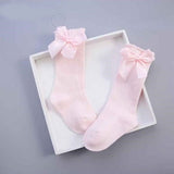 Satin Bow Socks