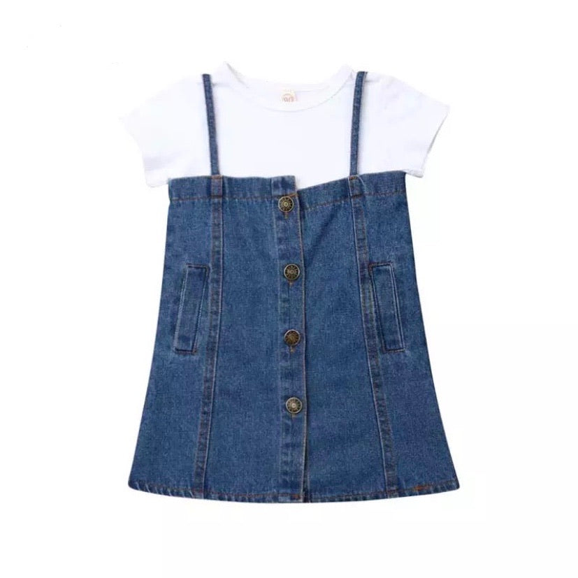 Chloe Denim Dress Set