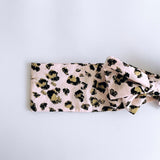 Pretty in Pink Leopard Print Headwrap
