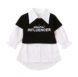 Mini Influencer Shirt Dress
