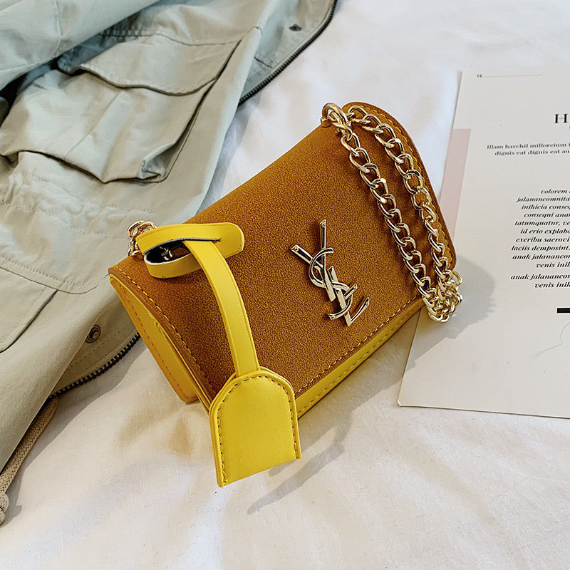 Lady Yves Handbag - Suede