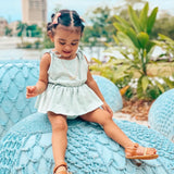 Elise Ruffle Romper