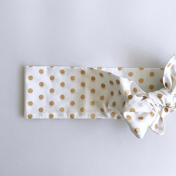 Gold Confetti Headwrap