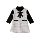 Margo Turtleneck Tweed Dress Set
