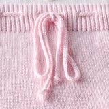 Grace Pompom Heart Knit Romper