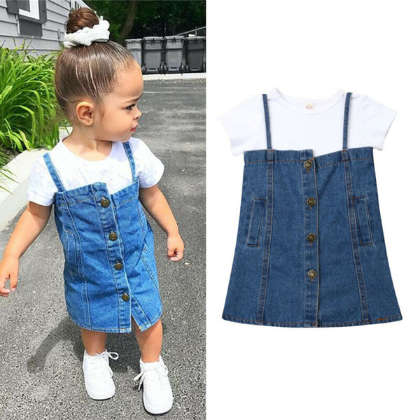 Chloe Denim Dress Set