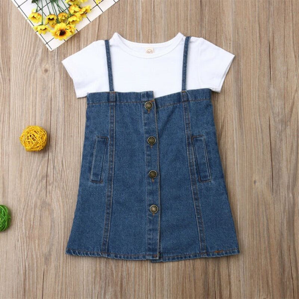 Chloe Denim Dress Set