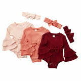 Josephine Bell Sleeve Romper Set