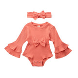 Josephine Bell Sleeve Romper Set