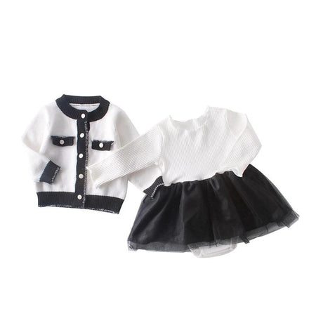 Holly Tartan Sleeved Romper Set