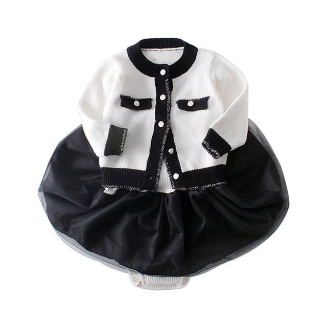 Nadia Tulle Romper & Jacket Set