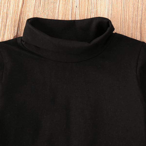 Margo Turtleneck Tweed Dress Set