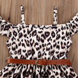 Shania Leopard Print Dress