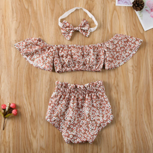 Evie Floral Off-Shoulder Set