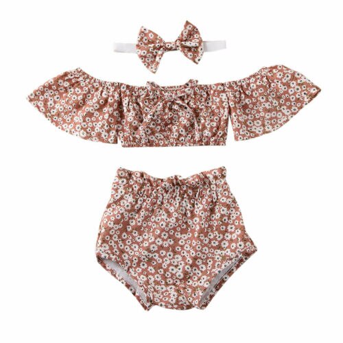 Evie Floral Off-Shoulder Set