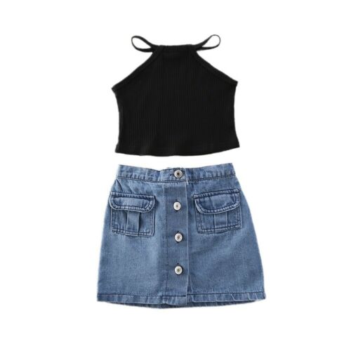 Nola Denim Mini Set