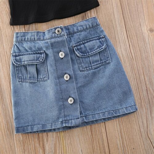 Nola Denim Mini Set