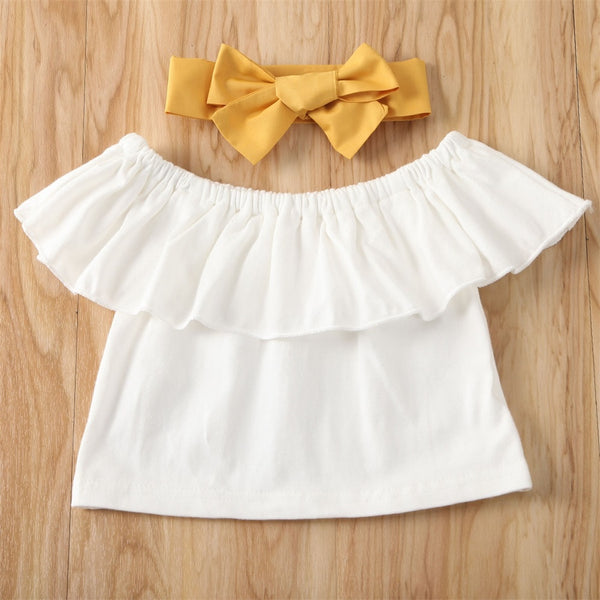 Maritza Off-Shoulder Skirt Set