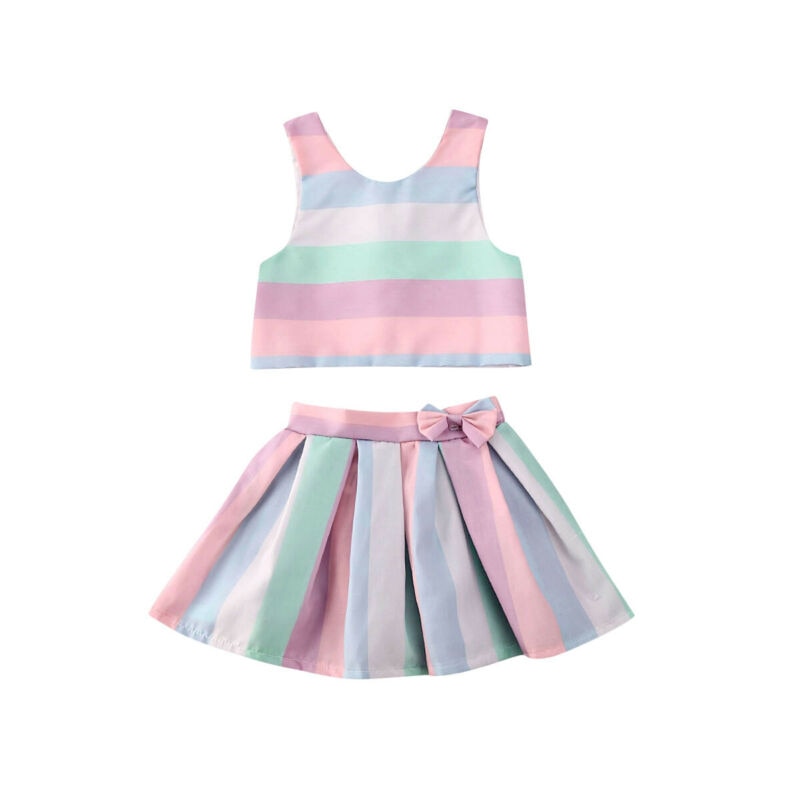 Kara Pleated Skirt Set