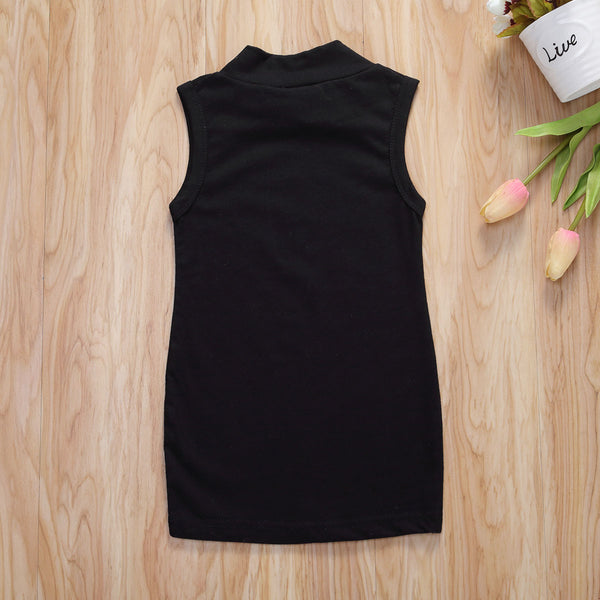 Joey Sleeveless Turtleneck Dress