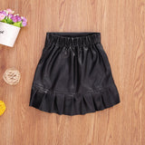 Becca Faux Leather Skirt